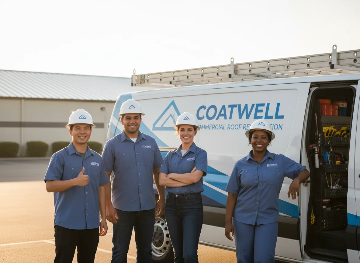 Commercial roof coating company in Purcell, OK